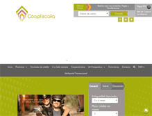 Tablet Screenshot of coopfiscalia.com